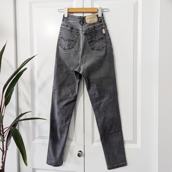 Et-boite Blue Way Company Japanese Grey High Waisted Grey Jeans XS - Picture 3 of 6